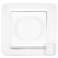 Діммер поворотний 800W Arvia Electric Lavin Білий (21 29 4001 237)